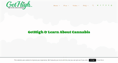 Desktop Screenshot of gethigh.com